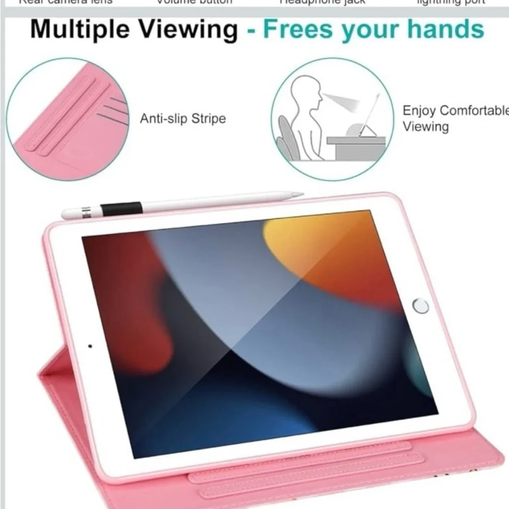 Pink Unicorn Tablet Case